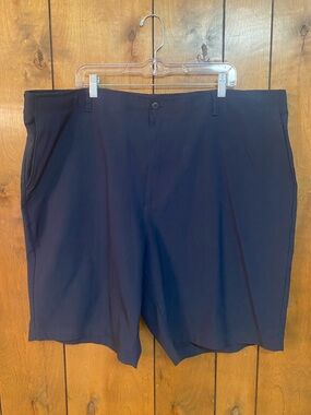 Hogan Men's Navy Flat-Front Shorts
